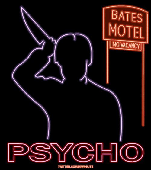 alternative-movie-posters:  Psycho by Michael Whaite