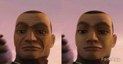 showmetheclones:captainrexsbiggesthoe:deepseacritter:raemanzu:Youngifying the clones on Faceapp is b