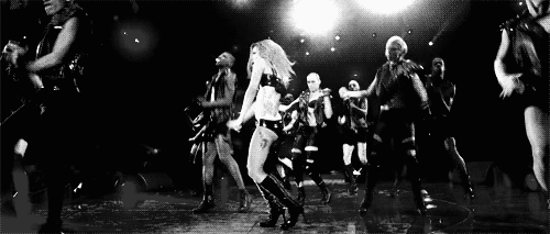 birdyofparadise:  Telephone at The Monster Ball and The Born This Way Ball 
