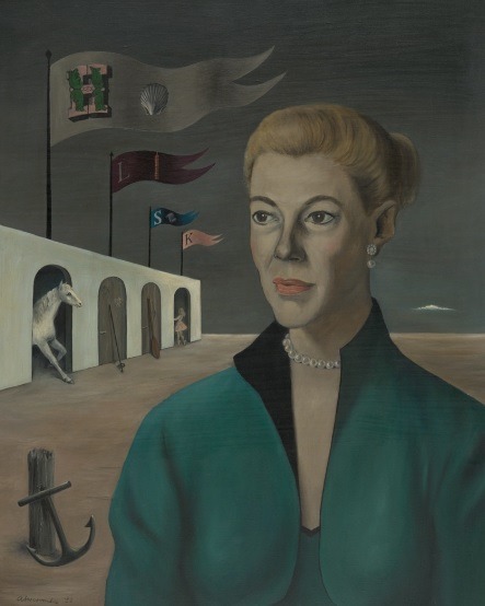 Retrato de Hope Abelson . 1953 . Portrait of Hope Abelson