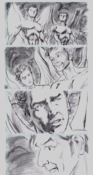 Lol This Was How Aziraphale And Crowley Were Initially Imagined In The Storyboard For Good Omen. I Much