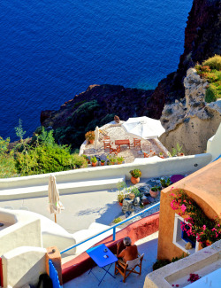 breathtakingdestinations:  Santorini - Greece (von Paul D’Ambra - Australia) 