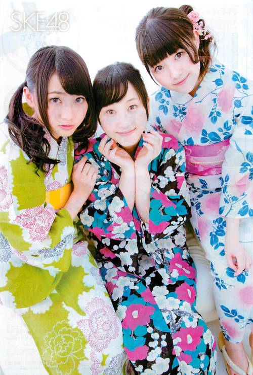 girls48:  Shonen Champion 2013 No.26 [Matsui Rena, Kizaki Yuria & Kimoto Kanon] So, it’s here, the Rena-Yuria-Kanon magazine is here~