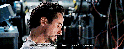  Don’t waste it. Don’t waste your life Stark. 