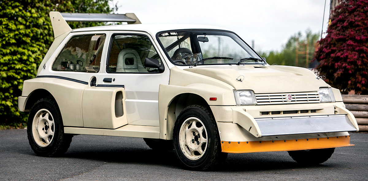 carsthatnevermadeitetc:  MG Metro 6R4, 1985. To be offered at auction, an unregistered