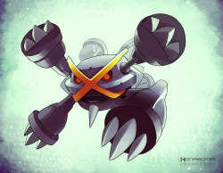 honasoma:  Mega Metagross / Video / dA