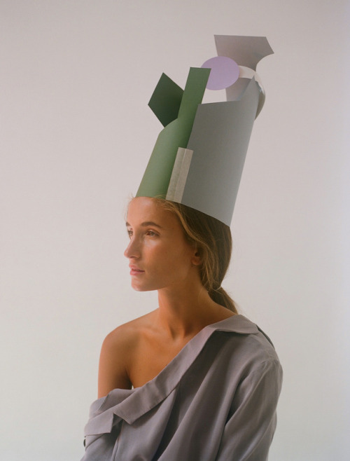 palomawool: Zoe Philine is an artist, she’s German, lives in Amsterdam but grew up in Barcelona. She came in July and we’ve spent 3 months together. She made 9 hats for paloma wool (among a lot of other things). Here are the pictures. Love you Zoe.