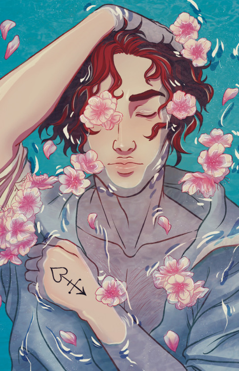 the-arcana-randomness:muriel-is-a-soft-boyo:queen-schadenfreude:My piece for @juliangardenzine! I’ve