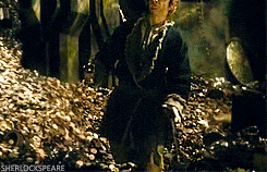 sherlockspeare:  My favourite moment in The Desolation of Smaug. 