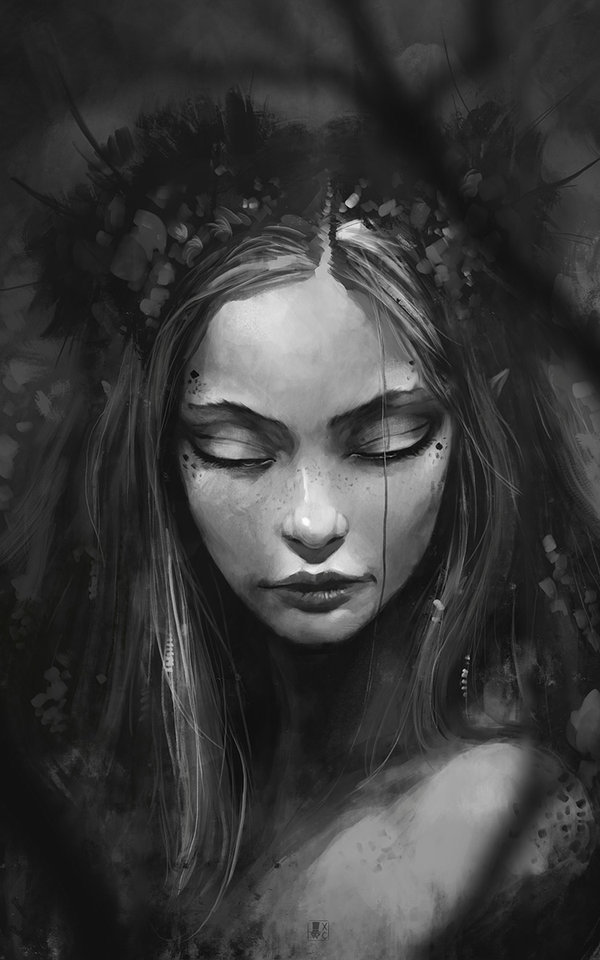 ophelia-network:  Wild Dark Faeries by Coliandre on DeviantArt 