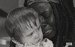 thewalkinggifs:  Too Far Gone x Infected - Possible theory of Michonne rescuing Judith.