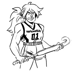 angerliz:jock/nerd gem high school au, b/c