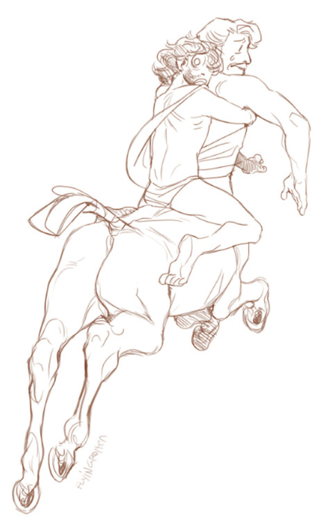 camilleflyingrotten: The story is about a centaur who fell in love with a human slave.(CORRECTED VER