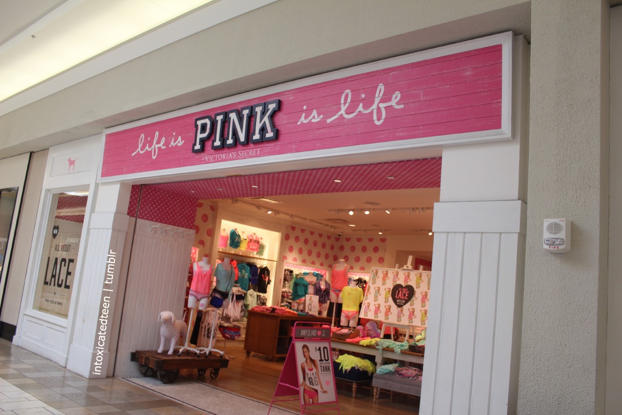 intoxicatedteen:  I like Pink better than Victoria Secret haha  