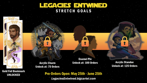 legacies-entwined: We’re so excited to announce that we’ve already hit our first stretch