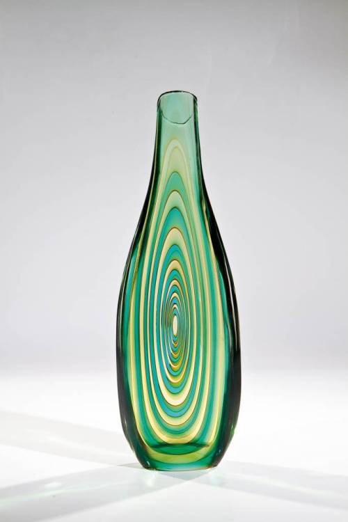 Flavio Poli, vase Siderale, 1952. Italy. Auction Dr. Fischer