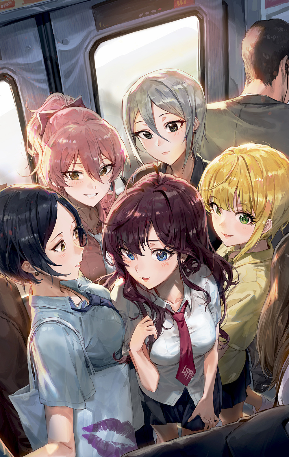 The So Cute You Ll Get A Cavity Blog Piyo 満員電車のlipps 誰 のイラスト Pixiv Permission