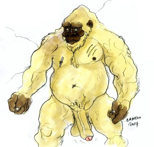 beastoons:  yeti  If you changed the colors porn pictures