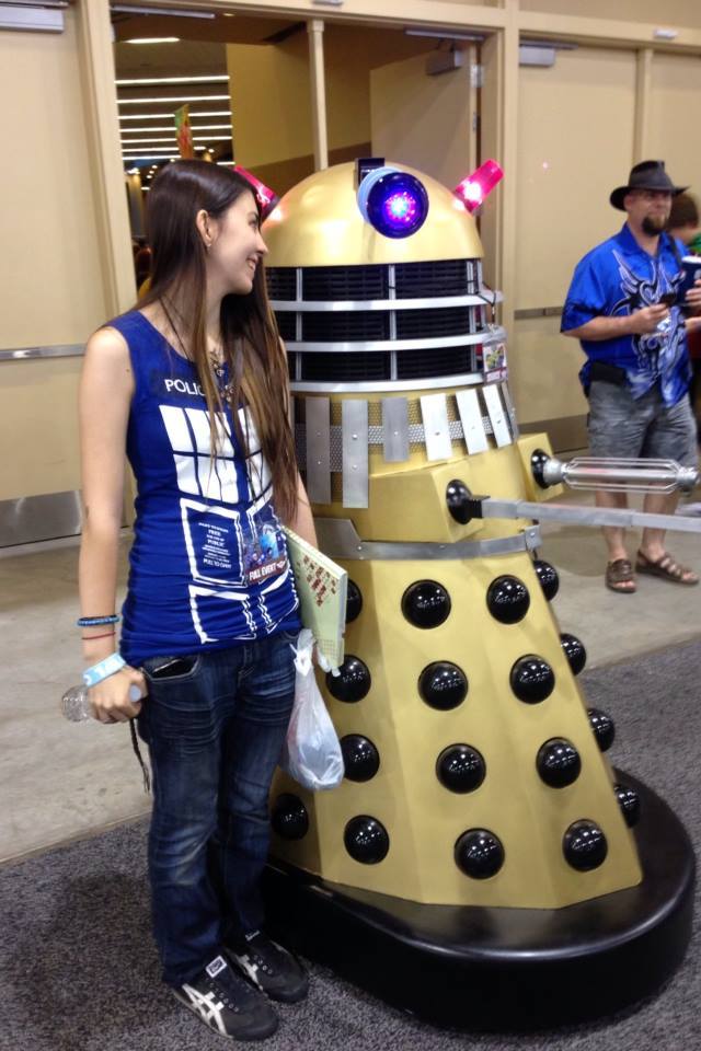 the-absolute-funniest-posts:  hootowlforlife:    I ALSO MET THIS DALEK AND HE WAS