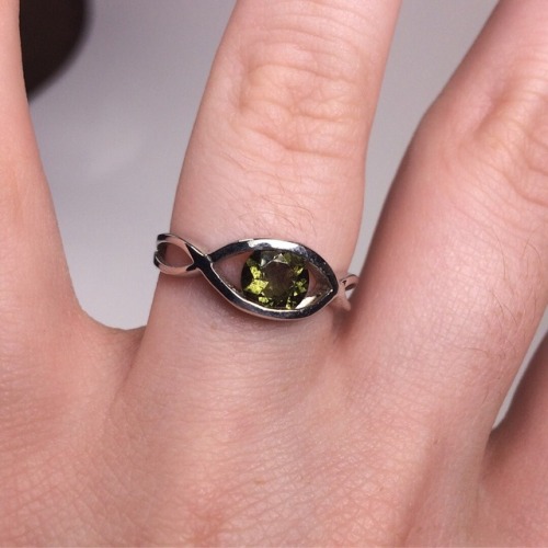 Moldavite and Sterling Silver Rings for InnerVision CrystalsClick Here to See More CrystalsClick Her