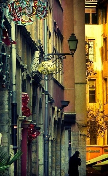 Side Street, Lyon, France