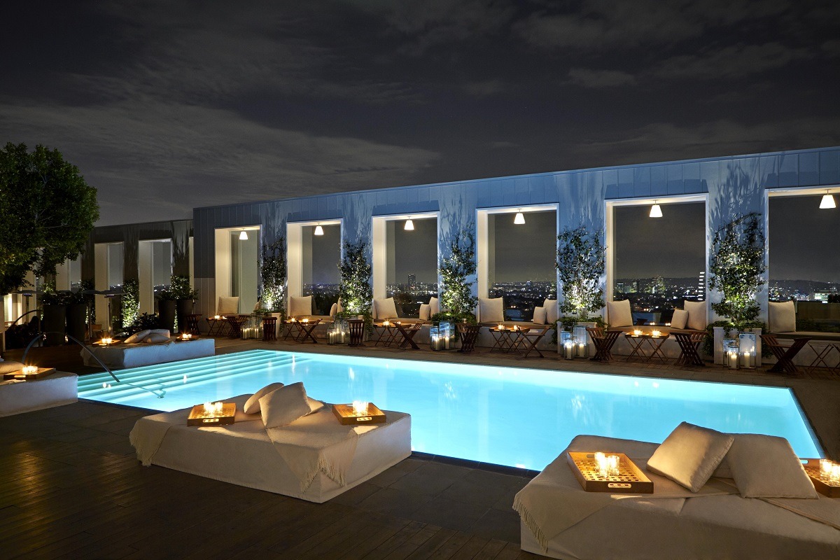 Mondrian LA Hotel - CA, USA With its spectacular...