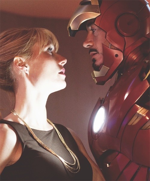 Tony and Pepper from Irom Man MCU