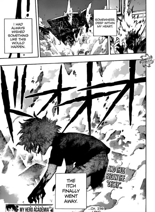 I Would Just Like To Say One Thing! *Inhales* BABY SHIGARAKI SHALL BE NICKNAMED TINY TERROR FOR THE END
