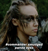 princeofmiddleearth:  alyciadebnam:*:･ﾟ✧ commander lexa, aka… *:･ﾟ✧
