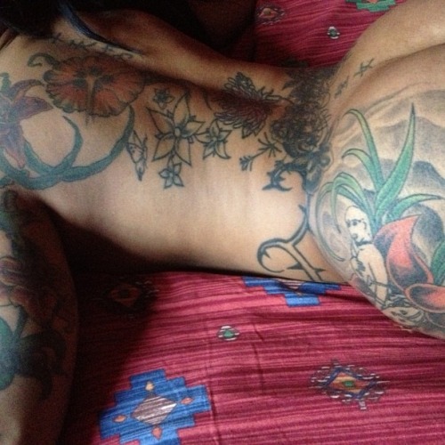allthickwomen:  Nice tats Sanah