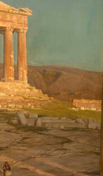 inividia:The Parthenon, C. 1871. Frederic Edwin Church