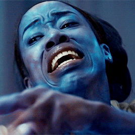 magnusandalexander:#dark blue skin #Catarina Loss’ warlock mark
