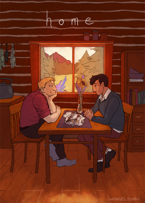 whinges:  Reibert Week day 7: Home. Maybe in a few years, maybe in the next life, there’ll be a place to truly call home. 