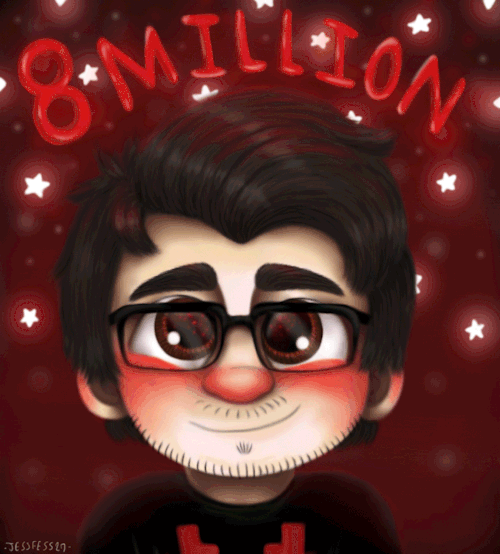 jessfess27:  HAPPY 8 MILLION SUBS MARK AND MARKIPLITES!!!!!!!! <3