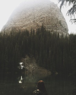 bearschapter:  Self portrait - the Beehive/Banff