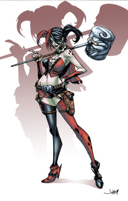 logicfun:  Harley Quinn New 52 by logicfun