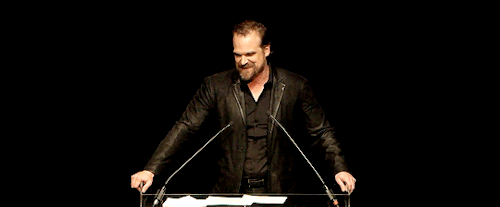 davidharboursource:  ⠀ ⠀David Harbour (April 10, 1975) "Best advice: never take advice, including this. You gotta do things your own way. You have to find your own path. You have to take what appeals to you and leave all the rest.“