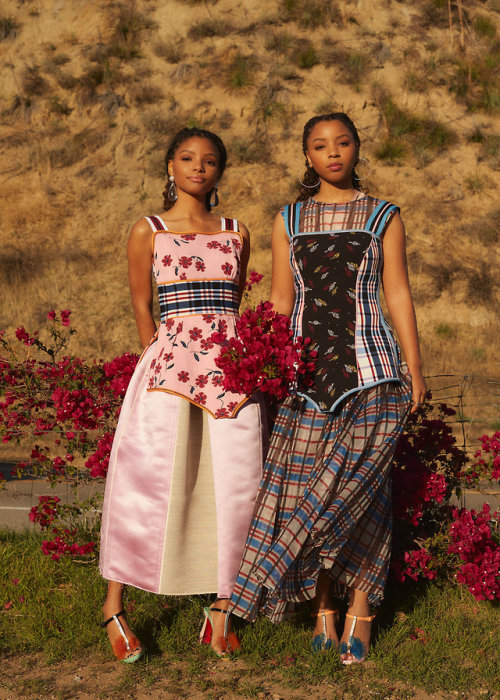 zendayalesbian - Chloe x Halle for Flaunt Magazine