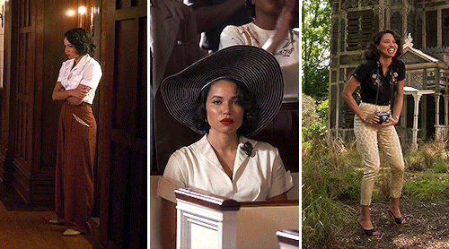 lovecrafthbo:EVERY OUTFIT ON LOVECRAFT COUNTRY↳ Jurnee Smollett as Letitia Lewis