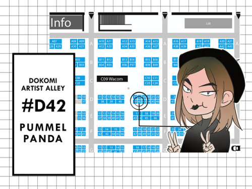 Next week, I’ll attend #Dokomi in Düsseldorf! You can find me at booth D42 (close to Wacom!). Here&