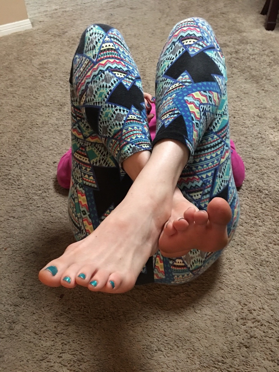opentolife37:  Just got home from yoga, hubby is quick to help me take my sweaty