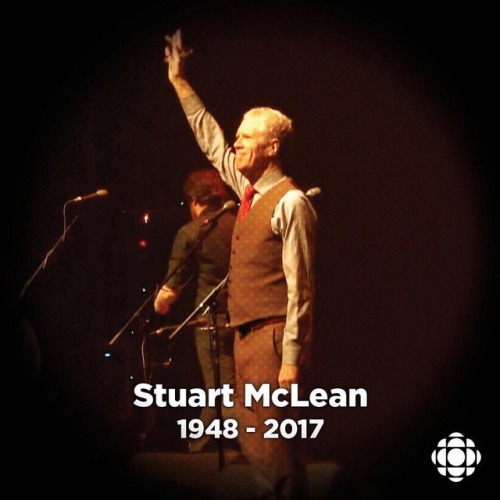 Canadians are remembering Canada&rsquo;s storyteller. Share your memories. . . . #stuartmclean #viny