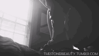 thestonedbeauty:  Lost footage of me and a friend  I love to suck dick slow and sloppy Nasty girls do it better