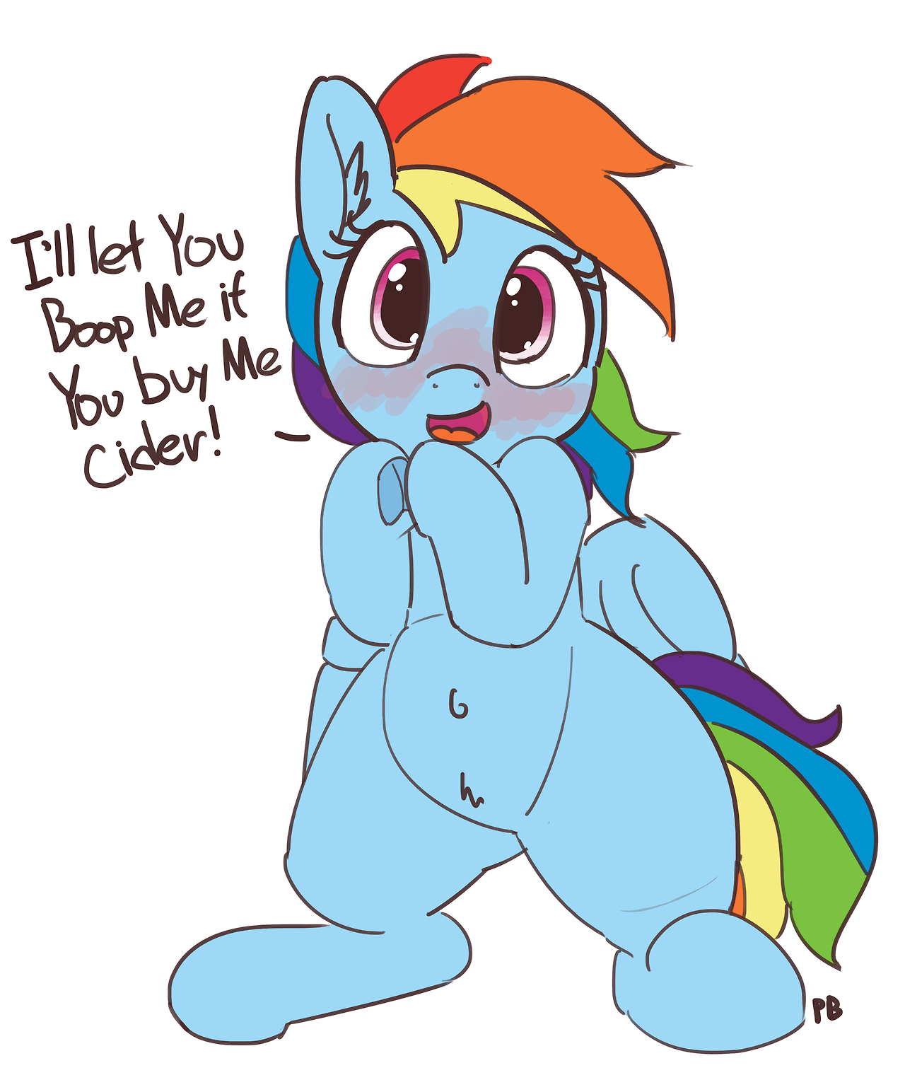 pabbley: Mid March Art Dump! “Butts” Edition “Capitalism” Dashie makes a
