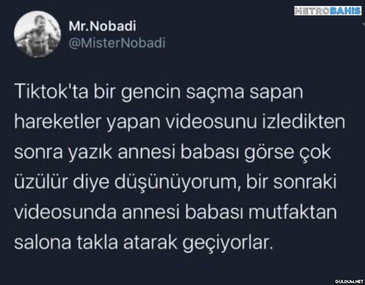 Mr.Nobadi @MisterNobadi...