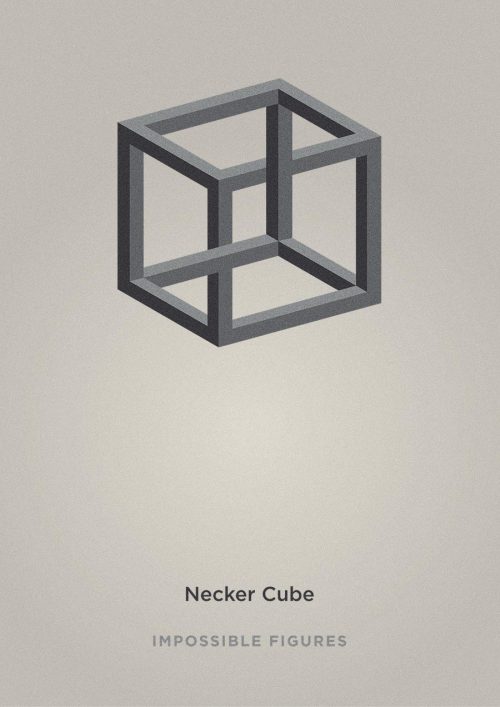 “Impossible Figures” Minimalist Posters by  Éric Le Tutour 
