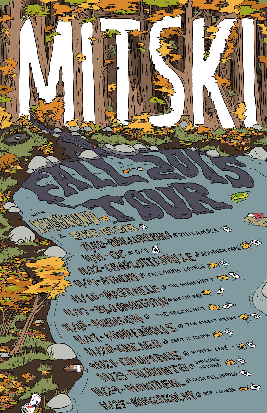 officialmitski:my favorite mitski tour posters (Anindya Anugrah, Gloria Koh, Ziyed