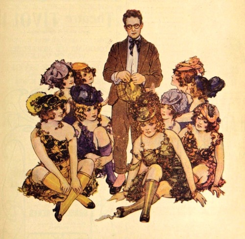 femmes-et-art: Harold Lloyd, 1919.