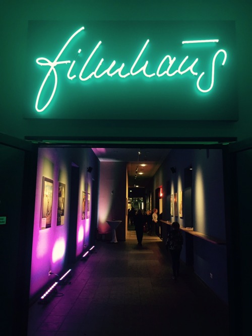 aaaahh - still can’t believe that my handwriting now shines and glows in one of our local cinm