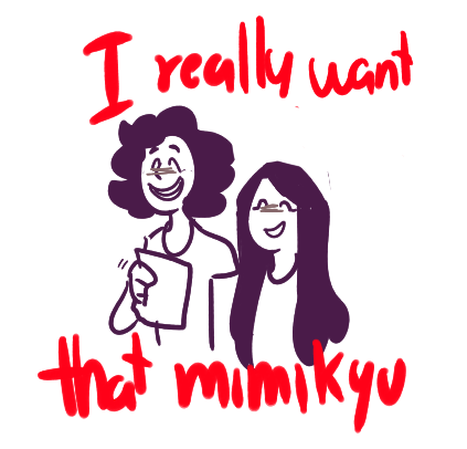 rotten-dan:  KNOWING THAT ARIN LOVES MIMIKYU BRINGS LIFE TO ME AND THESE DRAWINGS AAAHHhHH